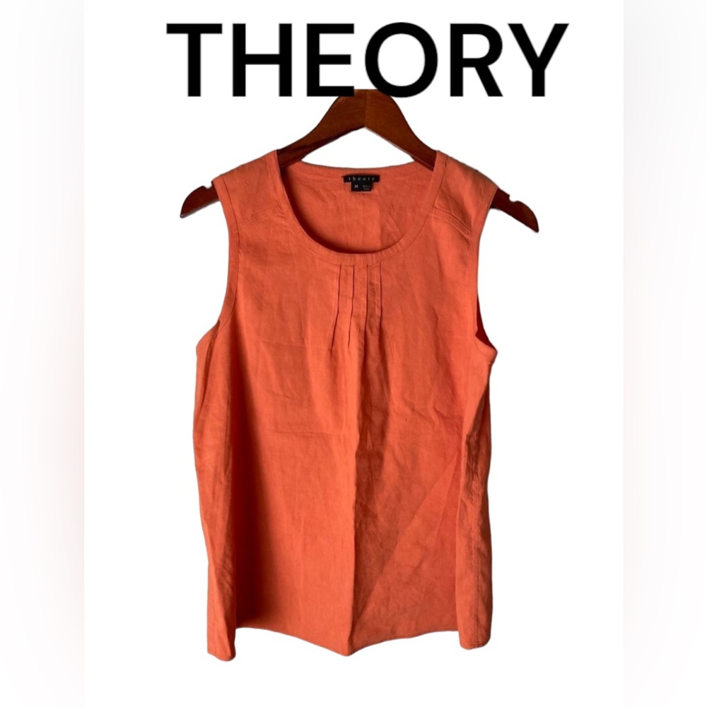 ❤️❤️ Theory Linen blend sleeveless Top❤️❤️size s